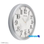Face view of Wilder Quartz Wall Clock Model 646 number display clarity
