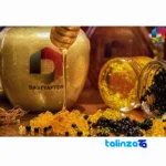 Packaging view of Natural Honey by Shahd Va Moam - Organic Sweetness label and