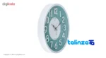 Waldor Wall Clock N6 Elegant Design 37. - Front view showing dial layout and markers
