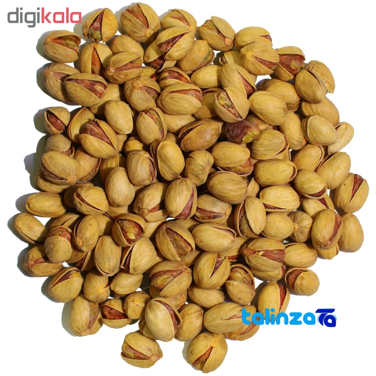 Side view of Salted Pistachios Fandoghi, 1000 g Bulk Pack for Snacks bulk pack side