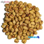 Side view of Salted Pistachios Fandoghi, 1000 g Bulk Pack for Snacks bulk pack side