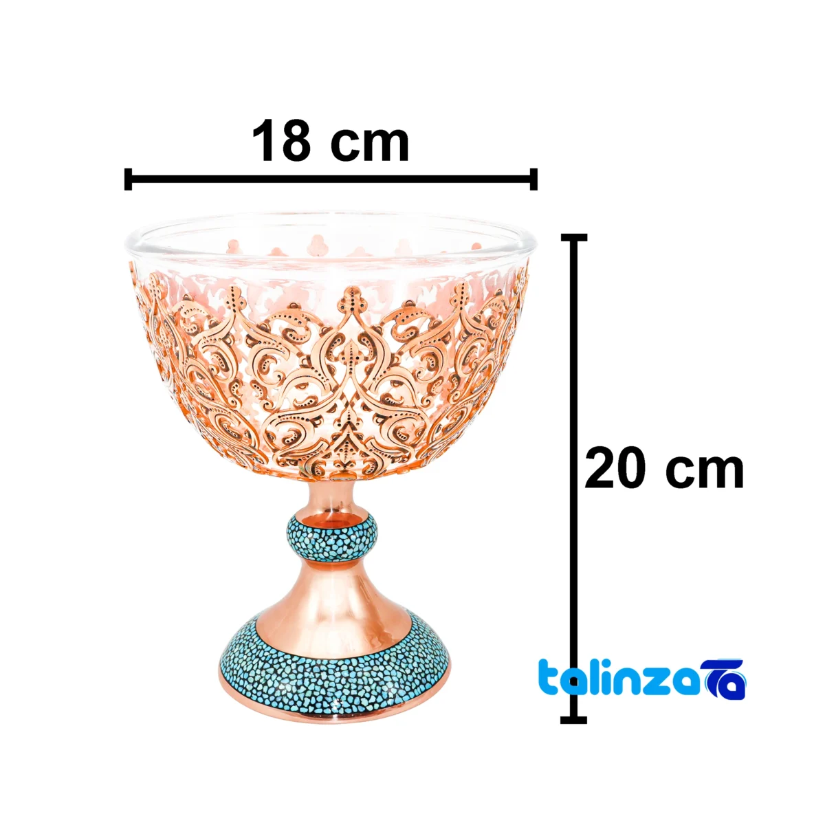 Detail view of Magnificent Art Turquoise Inlaid Seven Piece Nut Bowls Set nuts close-up texture