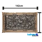 Packaging view of Faakher Copper Handicraft Engraved Panel Baharestan label and