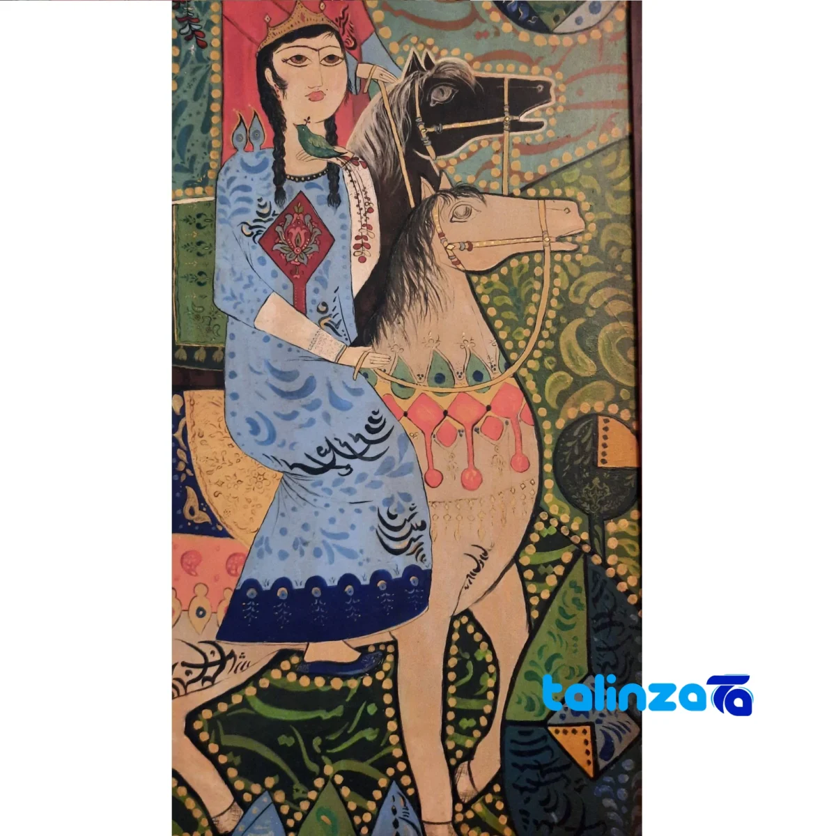 Packaging view of Katayun Abadi Painting Lovers Impressionism label and