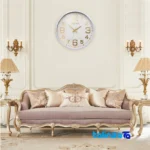 Side view of Wilder Wall Clock Model 607 Stylish Design frame depth and profile