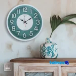 Side view of Waldor Wall Clock N6 Stylish Design frame depth and profile