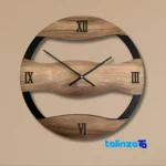 Profile angle of Quartz Wave Wall Clock thickness and build