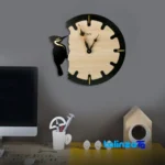 Side view of Darkoob Wall Clock MC00245 Stylish Design frame depth and profile
