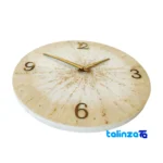 Side view of Resin Wall Clock Model 0110 frame depth and profile
