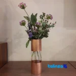 Orchid Copper Vase saffron strand quality (Close-up)