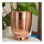 Masi Copper Mug Handcrafted Unique Design label and packaging view)