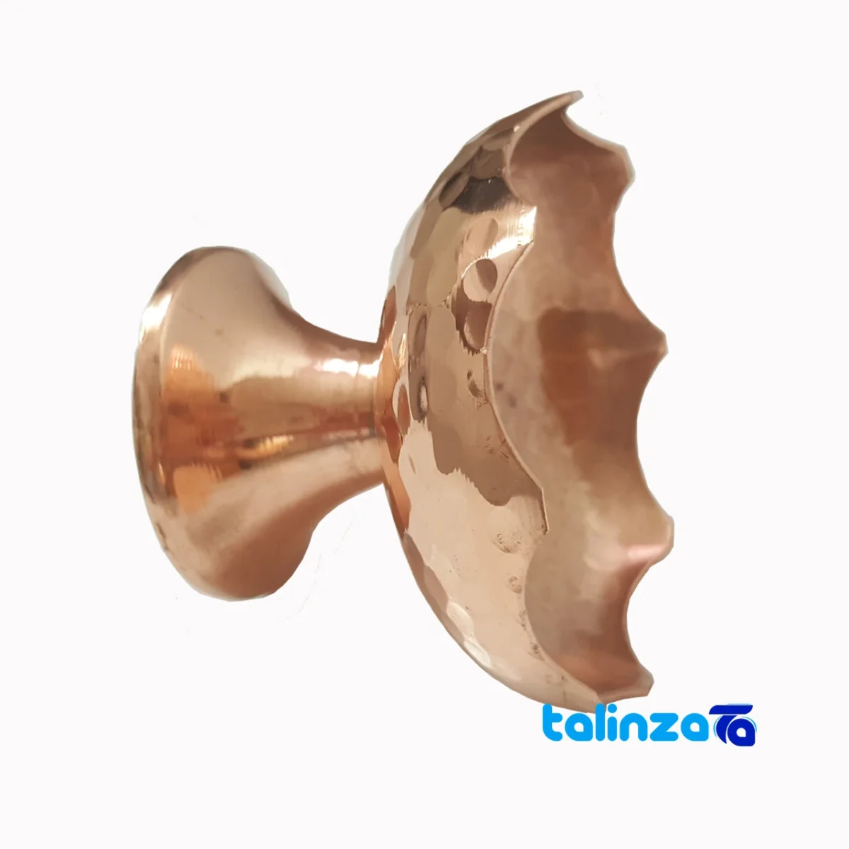 ZH135 Copper Bowl Handcrafted Unique Design - Packaging view showing label and
