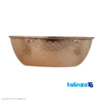 Zanjan Copper Bowl Model 004 Elegant Design 5×15× - Packaging view showing label and