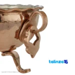 Mousavi Copper Nut Bowl Three-Legged Design - Packaging view showing label and
