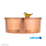 Zanjan Copper Nut Bowl Elegant Design - Packaging view showing label and