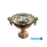 Packaging view of Copper Nut Bowl Hammered Design label and