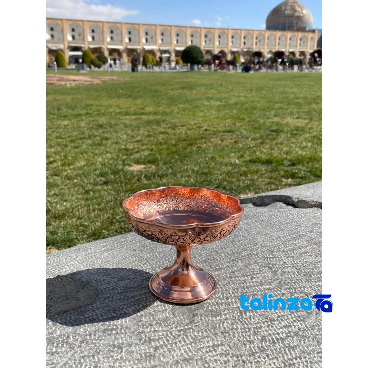 Diba Copper Nut Bowl Elegant Design Ice Cream label and packaging view)