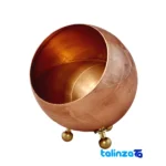 ZH245 Copper Bowl Unique Design label and packaging view)
