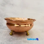 Shamloo Copper Serving Set 7-Piece Elegant Design Hammered label and packaging view)