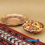 ZH375.3 Copper Serving Set Elegant Design - Packaging view showing label and