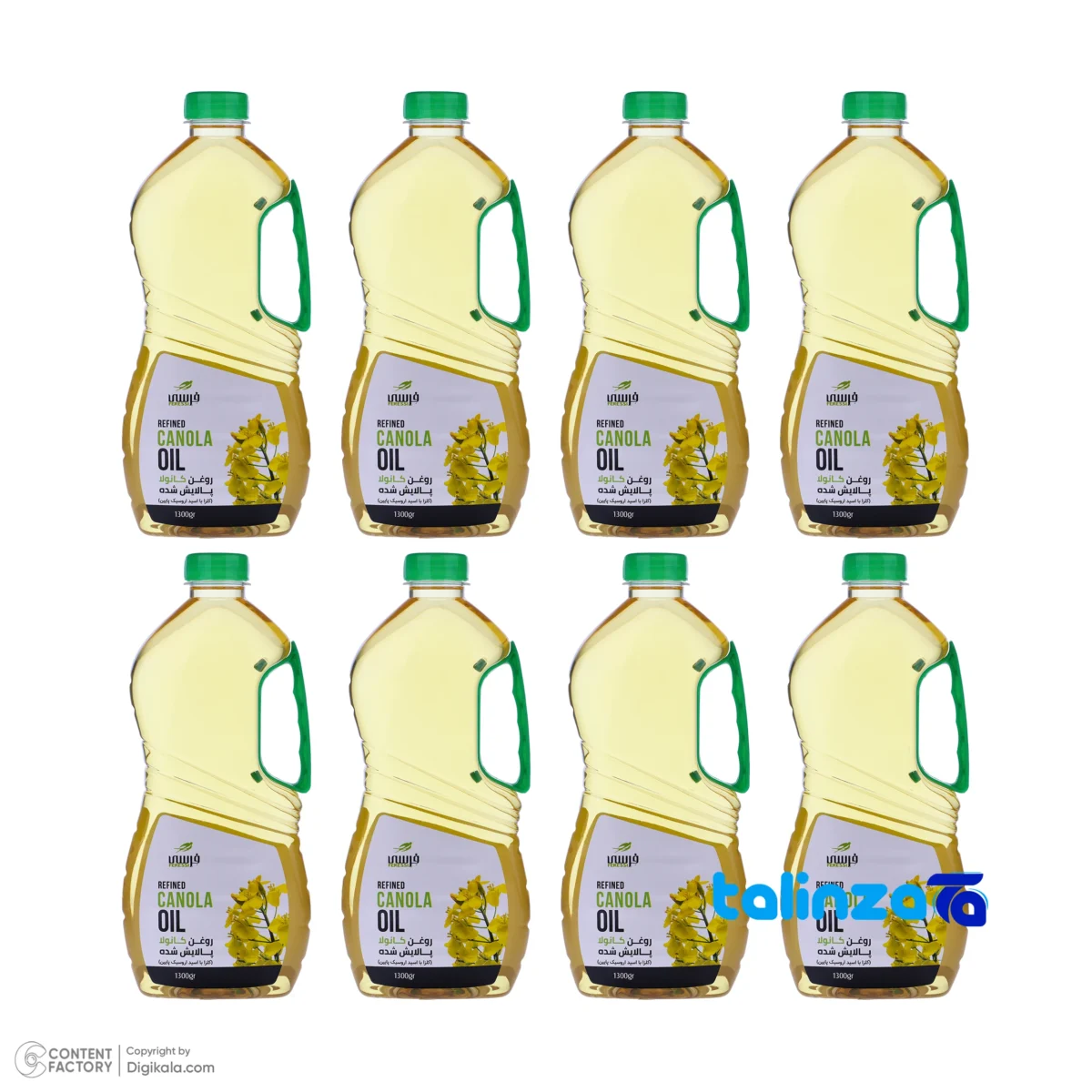 Packaging view of Persian Canola Oil - 8-Pack Liquid label and