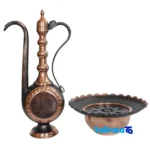 018 Copper Basin Set Decorative Engraved - Packaging view showing label and