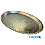 Packaging view of Star Copper Oval Tray label and