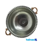 Packaging view of MASH Copper Bowl with Stand for Nuts and Fruits tin label