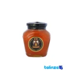 Packaging view of Shah Gol Natural Honey - Organic Delight Dark brown label and