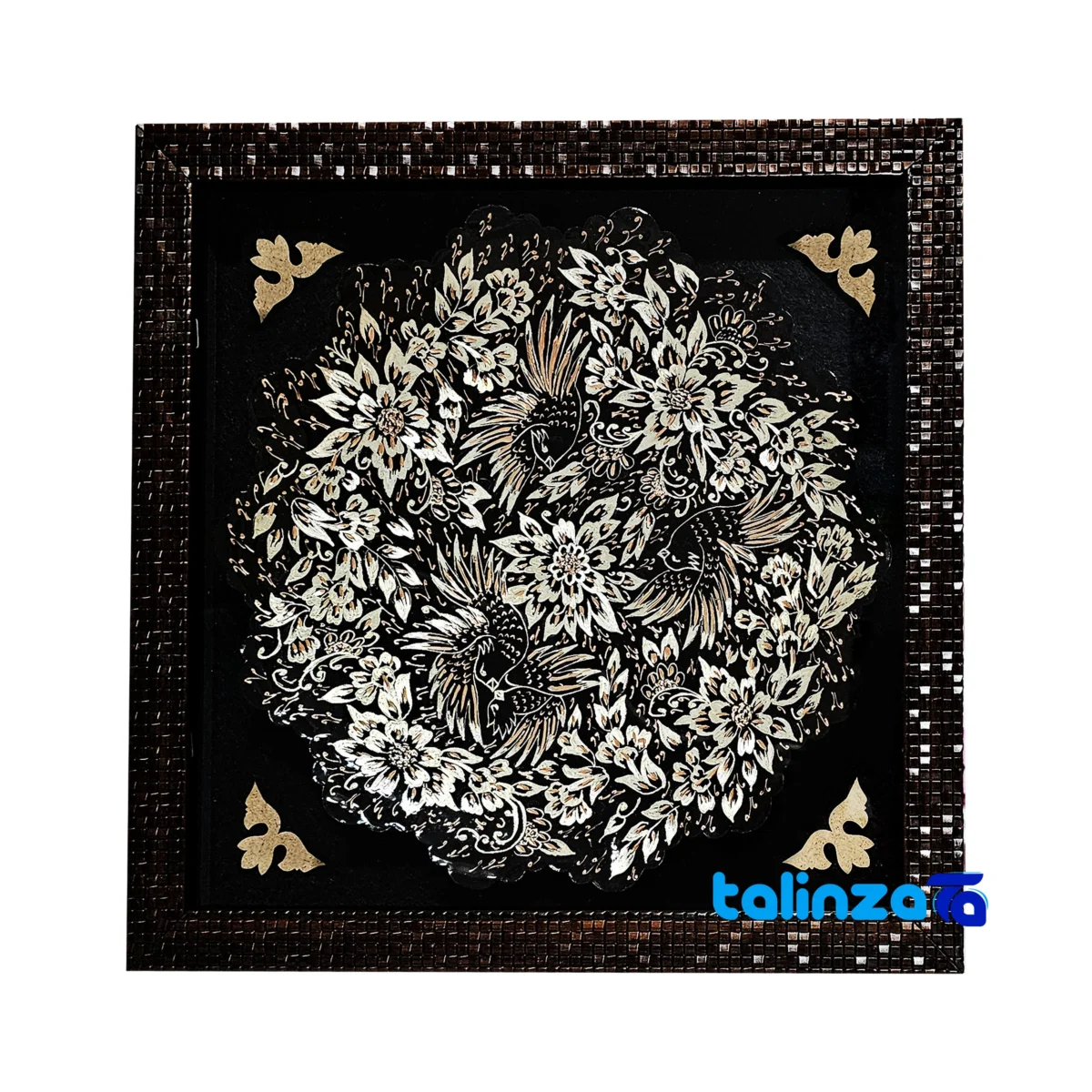 Masi Diamond Carved Wall Art - Packaging view showing label and