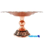 Diamond Cut Copper Candy Dish Decorative - Packaging view showing label and