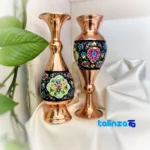 Pardaz Copper Planter Set Elegant Design label and packaging view)
