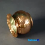 Zanjan Copper Sugar Bowl Unique Design - Packaging view showing label and