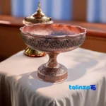 Diba Copper Chocolate Bowl Elegant Design - Packaging view showing label and