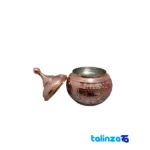 Zanjan Copper Chocolate Bowl Domed Design - Packaging view showing label and