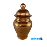 Copper Canister Handcrafted Hammered Finish label and packaging view)