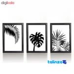 SHAWB Wall Art Set - Stylish Black Framed Decor - Close-up showing saffron strand quality