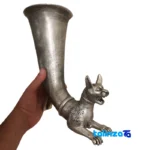 Packaging view of Persian Cat Rhyton Statue Traditional Design Animal label and
