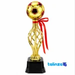 Packaging view of Tandis Trophy Model Set - Modern Design Figurative Statue label and