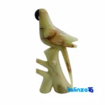 Ono Marble Bird Sculpture Classic Design Animal - Packaging view showing label and