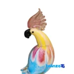 Packaging view of Parrot Figurine Modern Design Eye-catching Animal label and