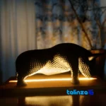 Animalia Cow Figurine Modern Design Animal - Packaging view showing label and