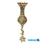 Simorgh Decorative Brass Planter label and packaging view)