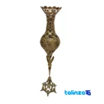 Brass Angel Vase Decorative Model H-1138 - Packaging view showing label details and pack finish