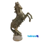 Brass Horse Statue H-2098 Unique Design label and packaging view)