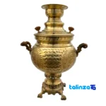 Packaging view of Hekmat Brass Charcoal Samovar label and