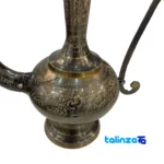 Packaging view of Kashmiri Brass Water Jug Elegant Design label and