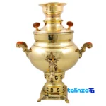 Packaging view of Brass Samovar Charcoal Model 6 label and