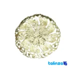 Packaging view of Brass Dessert Bowl Model 01 with Stand label and