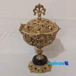 Bronze Decorative Candy Dish Model Golbarg - Packaging view showing label and